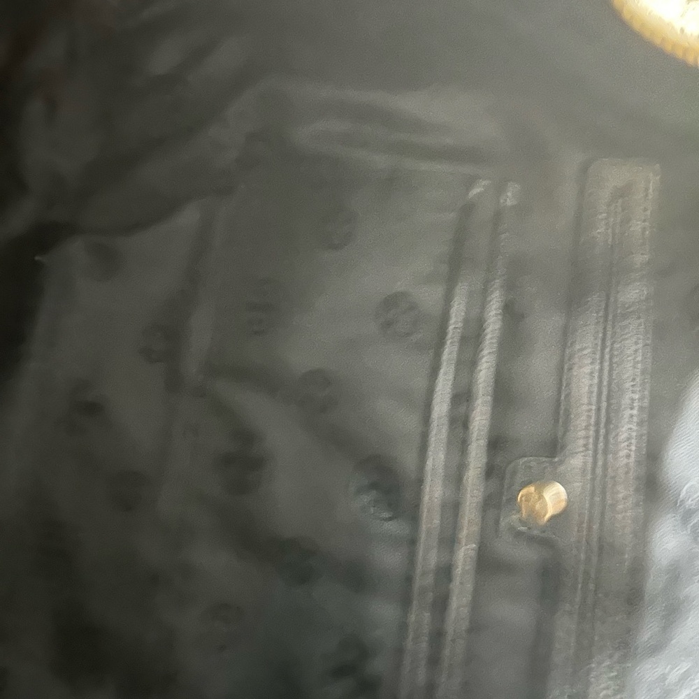 Tory Burch Black Shoulder Bag with Gold Accents - Picture 7 of 8